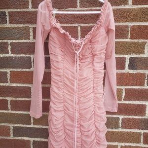 Fashion Nova Cinched Dress